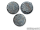 Cobblestone Bases - 50mm Round Lip (3)