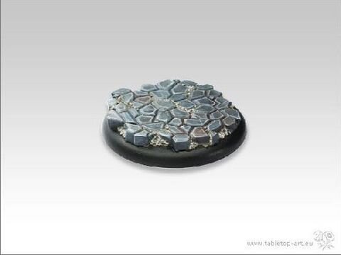 Cobblestone Bases - 50mm Round Lip 1