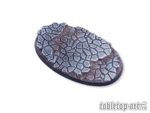 Cobblestone Bases - 90mm Oval 1