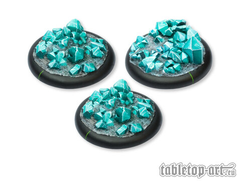 Crystal Field Bases - 50mm Round Lip (3)