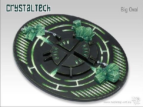 Crystal Tech Bases - 120mm Oval 1