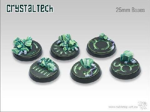 Crystal Tech Bases - 25mm (5)