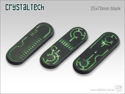 Crystal Tech Bases - 25x70mm BLANK (3)