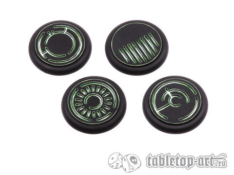 Crystal Tech Bases BLANK - 40mm Round Lip (2)