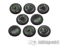 Crystal Tech Bases BLANK - 40mm Round Lip DEAL (8)