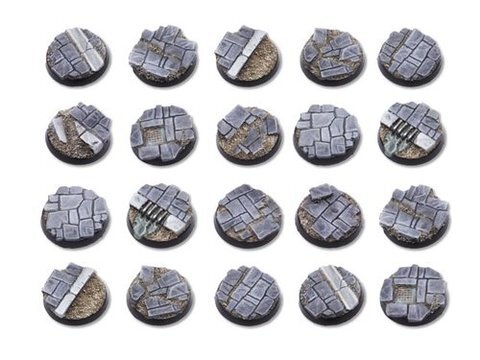 Dirty Old Town Bases - 25mm DEAL (20)