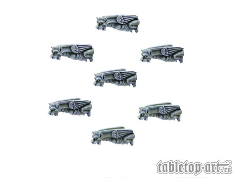 Facade Decoration - Mascaron Set 6 - Gargoyles (7)