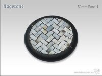 Flagstone Bases - 50mm Round Lip 1