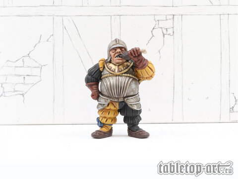 Landsknecht Ogre while eating