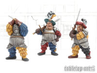Landsknechts Ogres with Flamberge Set (3)