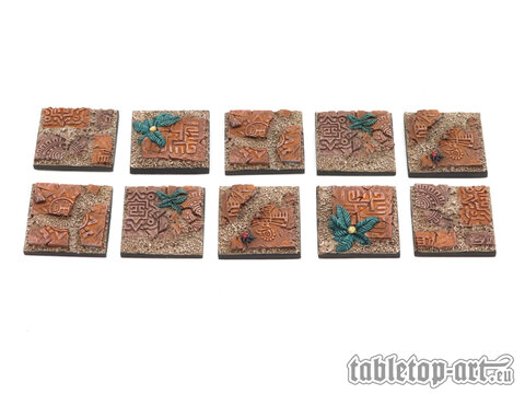 Lizard City Bases - 30x30mm (10)