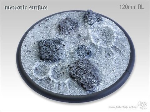 Meteoric Surface Bases - 120mm Round Lip 1