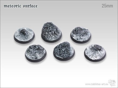 Meteoric Surface Bases - 25mm (5)