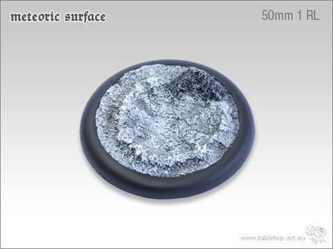 Meteoric Surface Bases - 50mm Round Lip 1