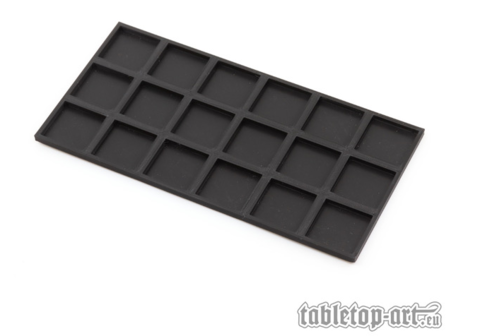 Movement Tray - Converter 25x25mm to 30x30mm - 6x3