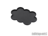 Movement Tray - Rounded Edge - 25mm 10s Cloud - Black