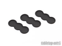 Movement Tray - Rounded Edge - 25mm 3s Bar (3)