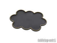 Movement Tray - Rounded Edge - 32mm 10s Cloud - Black-Gold