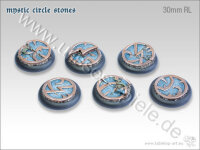 Mystic Circle Stones Base - 30mm Round Lip (5)