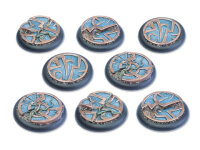 Mystic Circle Stones Base - 40mm Round Lip DEAL (8)