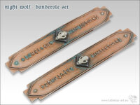 Night Wolf - Banderolen-Set