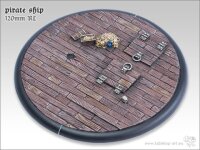 Pirate Ship Bases - 120mm Round Lip 1