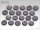 Pirate Ship Bases - 30mm Round Lip DEAL (20)