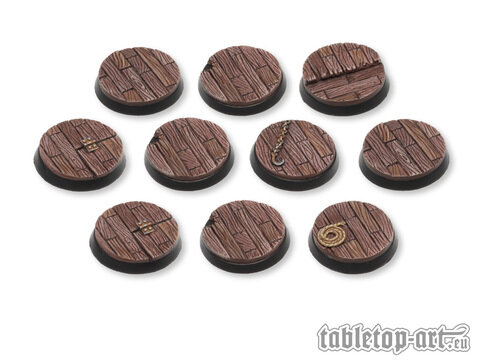 Pirate Ship Bases - 32mm (10)