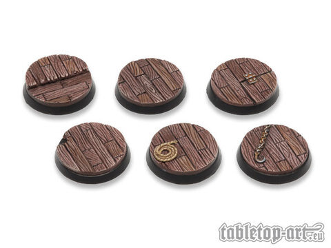 Pirate Ship Bases - 32mm (5)
