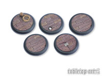 Pirate Ship Bases - 40mm Round Lip (5)