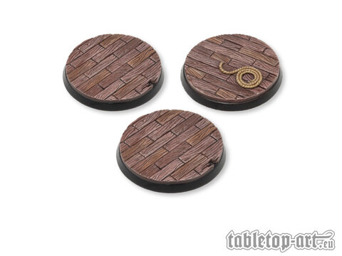 Pirate Ship Bases - 50mm (3)