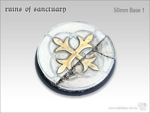 Ruins of Sanctuary Bases - 50mm Round Lip 1