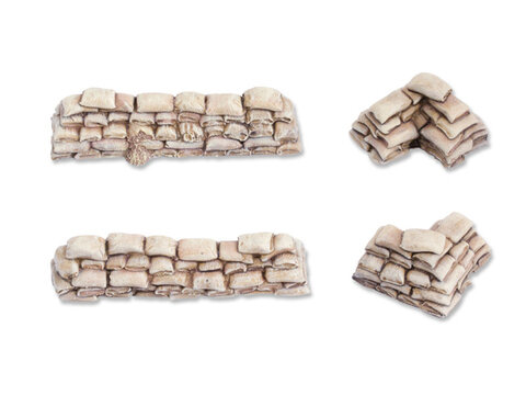 Sandbag Wall Set - 15mm (4)