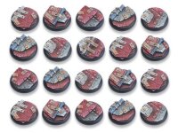Scrap Steel Bases - 30mm Round Lip DEAL (20)