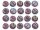 Scrap Steel Bases - 32mm DEAL (20)
