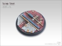 Scrap Steel Bases - 50mm Round Lip 2