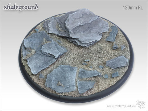 Shaleground Bases - 120mm Round Lip