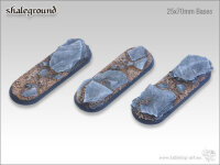 Shaleground bases - 25mm flat (8)