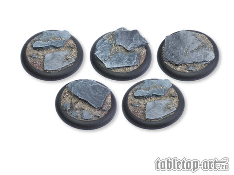 Shaleground Bases - 40mm Round Lip (5)