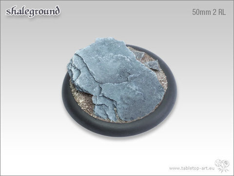 Shaleground Bases - 50mm Round Lip 2