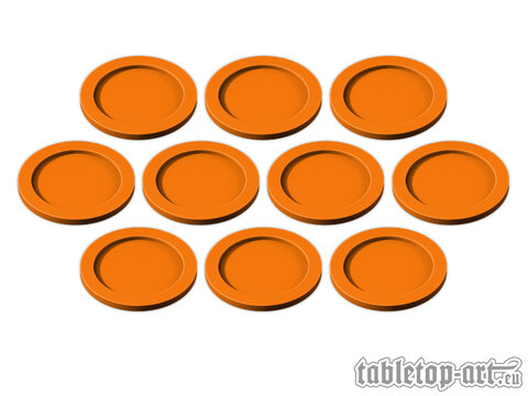 Skill and Squad Marker - 32mm Orange (10)