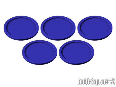 Skill and Squad Marker - 40mm Dark Blue (5)