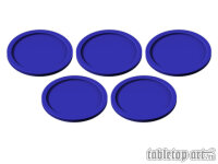 Skill and Squad Marker - 40mm Dark Blue (5)