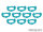 Squad Marker - 25mm Turquoise (10)