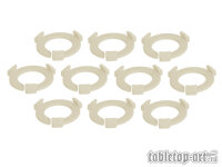 Squad Marker - 25mm Vanilla White (10)