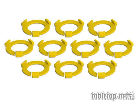 Squad Marker - 25mm Yellow (10)