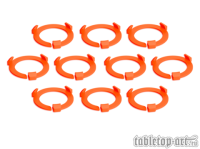 Squad Marker - 28.5mm Neon Orange (10)