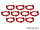 Squad Marker - 32mm Cherry Red (10)