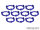 Squad Marker - 32mm Dark Blue (10)