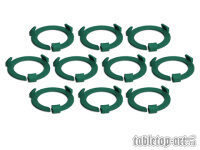 Squad Marker - 32mm Dark Green (10)